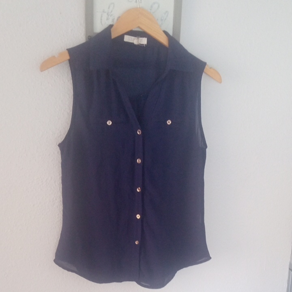 5/$13 Sheer blouse